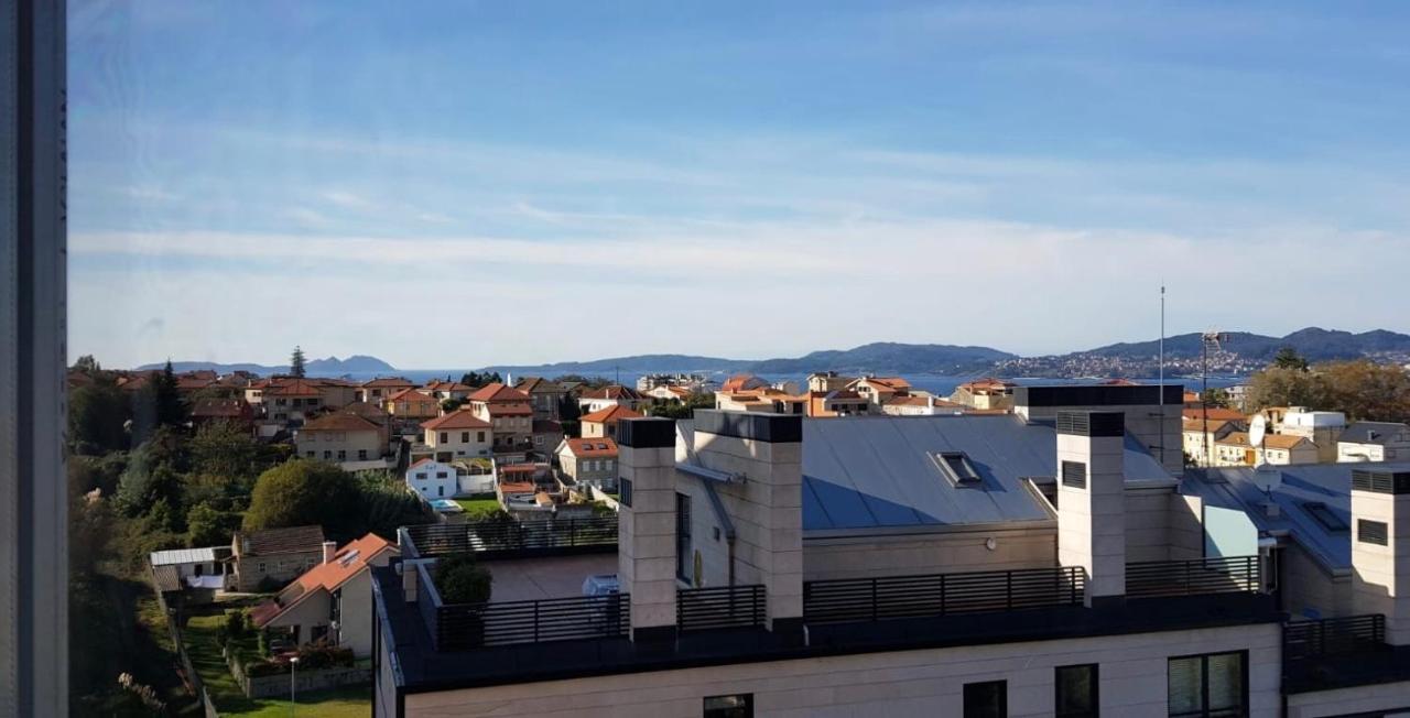Apartmán Piso Miracies- Wifi- Parking- Vistas Ria De Vigo Exteriér fotografie